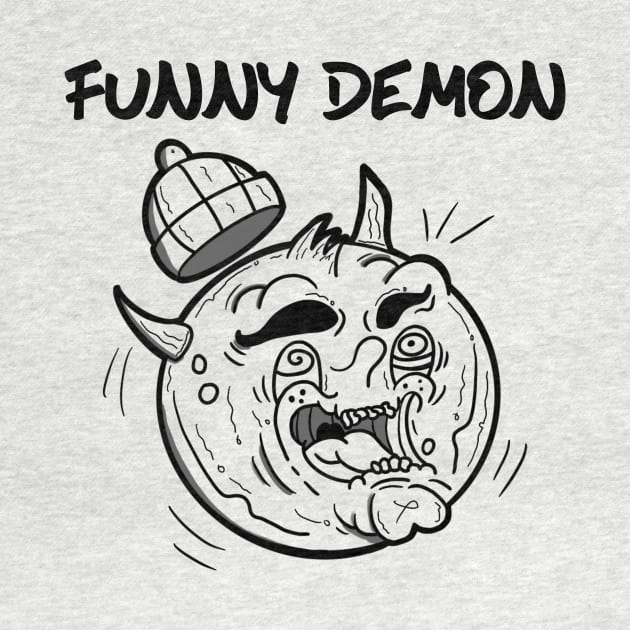 laughing demon by FlatDesktop